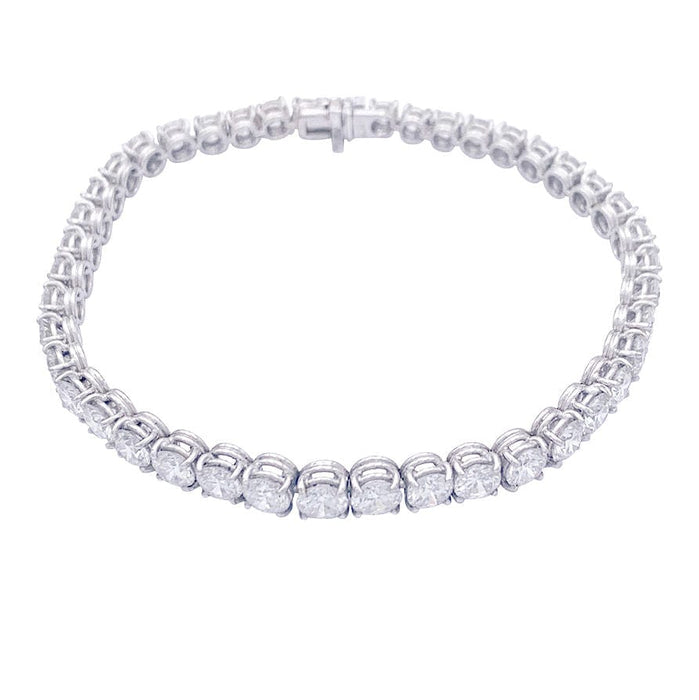 Bracelet Bracelet or blanc et diamants. 58 Facettes 32593