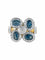 Bague 52 Bague Saphirs et Diamants 58 Facettes