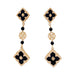 Earrings Buccellati earrings, "Opera Color", onyx, rose gold. 58 Facettes 32366