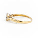 Ring 54 Marguerite Ring Yellow Gold Diamond 58 Facettes 1806849CN
