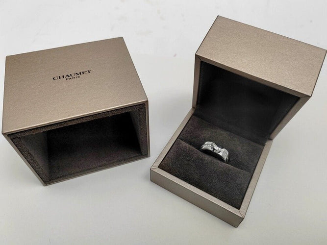 Bague 54 bague CHAUMET liens 32 diamant 0.19 ct or blanc 18k 58 Facettes 257389