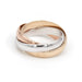 Ring 50 Trilogy Ring Yellow Gold 58 Facettes 1833556CN