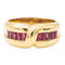 Bague 55 Bague Or jaune Rubis 58 Facettes 2282672CN