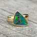 Ring 52 Opal ring in yellow gold 58 Facettes 230