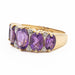 Ring 53 Ring Yellow gold Amethyst 58 Facettes 2112643CN