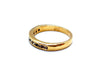 Ring 50 Half wedding ring Yellow gold Diamond 58 Facettes 990258CN