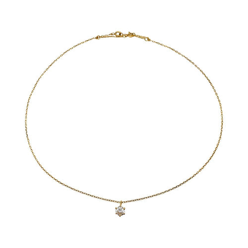 Collier Collier diamant 0,97 ct en or jaune. 58 Facettes 30947