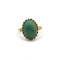 Bague 50 Bague  Or et Turquoise verte 58 Facettes 220263R