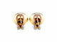 Boucles d'oreilles Boucles d'oreilles Or jaune Diamant 58 Facettes 968084CN