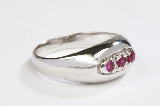 Ring 57 Ring White gold Ruby 58 Facettes 05707CD