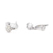 Earrings Sleeper earrings White gold Diamond 58 Facettes 2027486CN