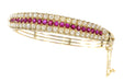 Bracelet Bracelet with natural rubies and pearls 58 Facettes 21273-0596
