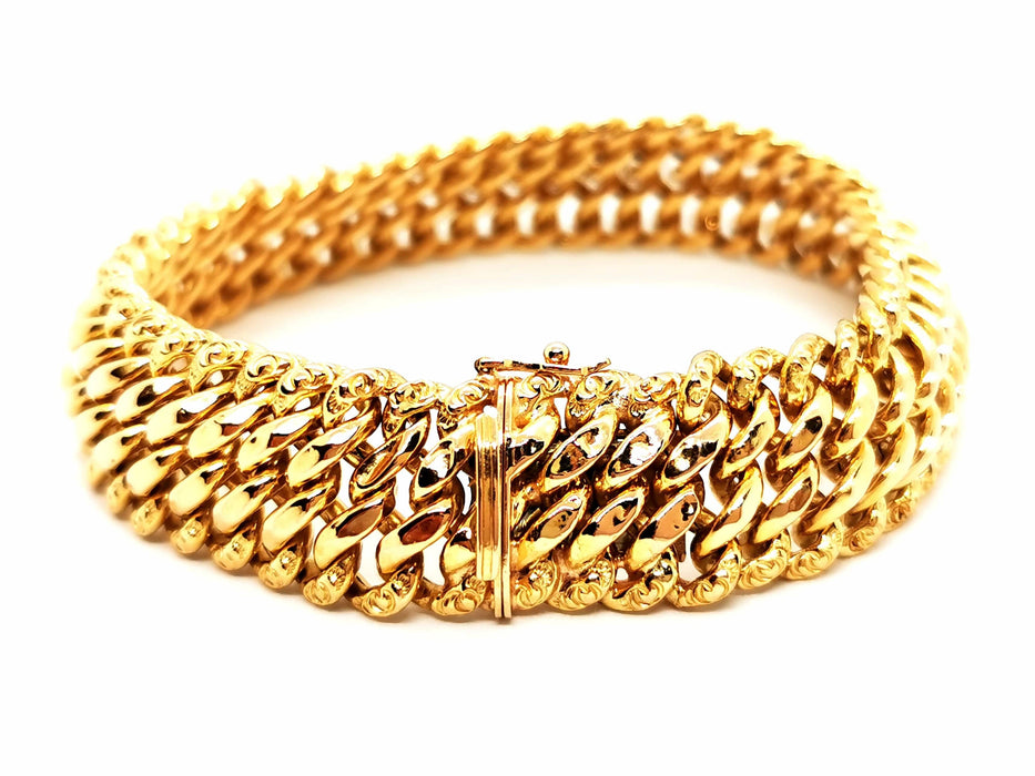 Bracelet Bracelet Maille américaine Or jaune 58 Facettes 1667895CN