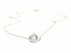 Collier Collier Or blanc Diamant 58 Facettes 579086RV