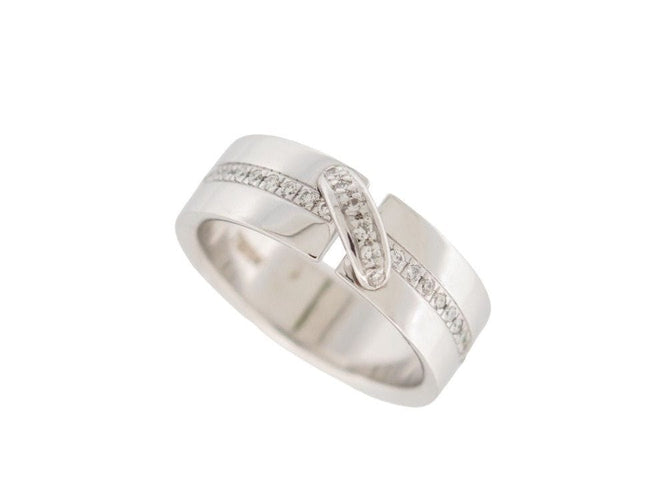 Bague 54 bague CHAUMET liens 32 diamant 0.19 ct or blanc 18k 58 Facettes 257389