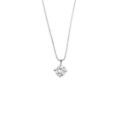 Collier Collier solitaire diamant 0,26 ct 58 Facettes 426