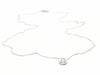 Collier Collier Or blanc Diamant 58 Facettes 579140RV