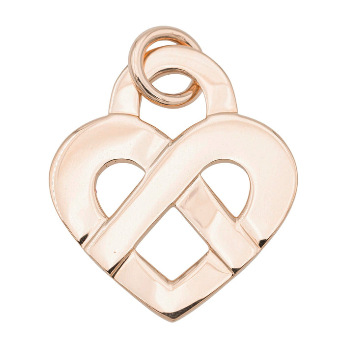 Pendentif Poiray Pendentif Coeur Entrelacé Or jaune 58 Facettes 2664081CN