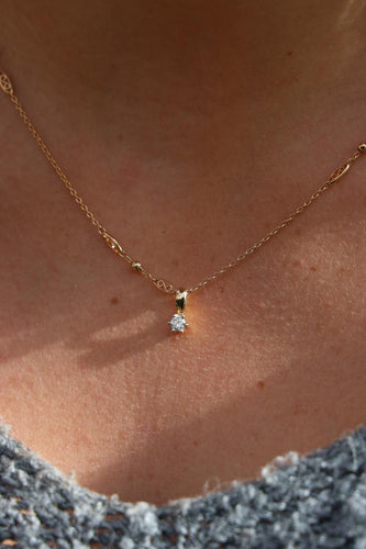 Collier Collier Pendentif Or jaune Diamant 58 Facettes 1875616CN