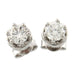 Earrings Earrings White gold Diamonds 1,11 ct 58 Facettes G2890
