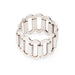 HERMES bracelet - Silver bracelet Ondine model 58 Facettes 1