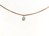 The brunette and the blonde necklace 360° necklace Rose gold Diamond 58 Facettes 1280075CN