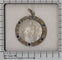 Pendentif Médaille Marie Art déco diamants et saphirs 58 Facettes 23191-0422