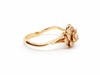 Ring 53 Flower Ring Rose gold Diamond 58 Facettes 578704RV
