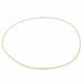Yellow Gold Chain Necklace 58 Facettes 1696345CN
