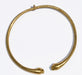 Necklace Torque necklace from Zolotas in hammered yellow gold 58 Facettes