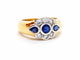 Bague 56 Bague Or jaune Saphir 58 Facettes 00696CN