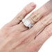 Ring 49.5 Edouard Nahum 3,31 carat diamond ring in white gold. 58 Facettes 30746