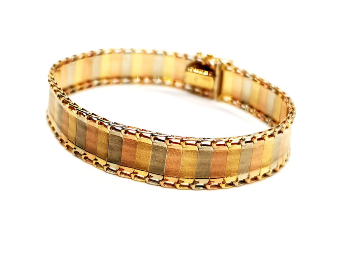 Bracelet Bracelet Manchette Or jaune 58 Facettes 1292229CN