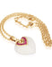 Bulgari Chandra pendant in ruby ​​porcelain and gold 58 Facettes