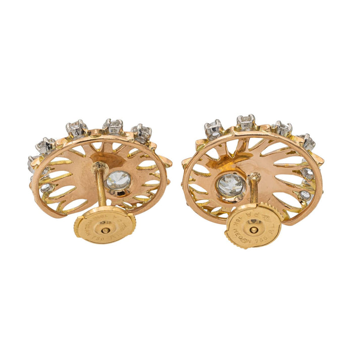 Boucles d'oreilles Boucles d'oreilles Or rose Diamant 58 Facettes 2845396CN