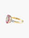 Yellow Gold / Diamond Ring / 53 ART DECO GOLD, DIAMOND & RUBY RING 58 Facettes BO/220012
