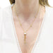 Necklace Bulgari necklace, "BZERO1", pink gold, white ceramic and diamonds. 58 Facettes 33370