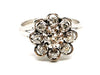 Bague 54 Bague Fleur Or blanc Diamant 58 Facettes 1292376CN