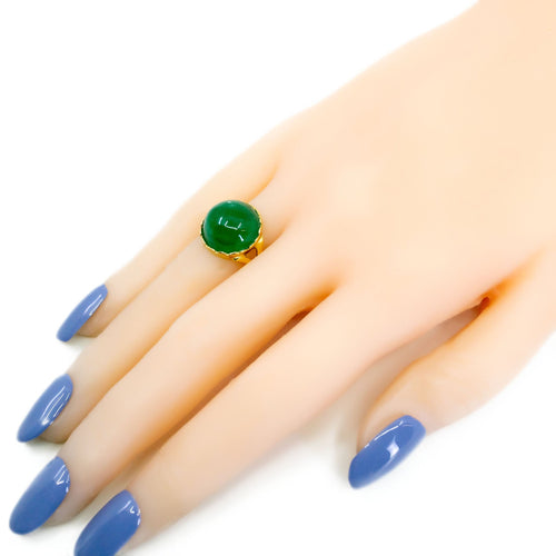 Bague 55 Bague solitaire émeraude 14 carats 58 Facettes 06573269DF1B4AA79ED1C3B803CC1203