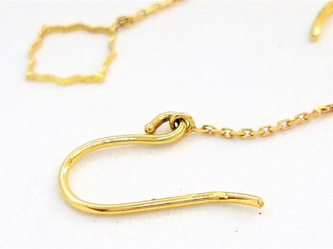 Boucles d'oreilles Boucles d'oreilles Transparence Or jaune 58 Facettes 578903RV