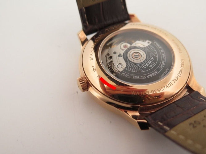 Montre montre TISSOT tradition powermatic acier 40 mm automatique 58 Facettes 256027