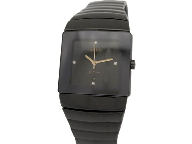 montre RADO sintra jubile ceramique noir 30mm quartz