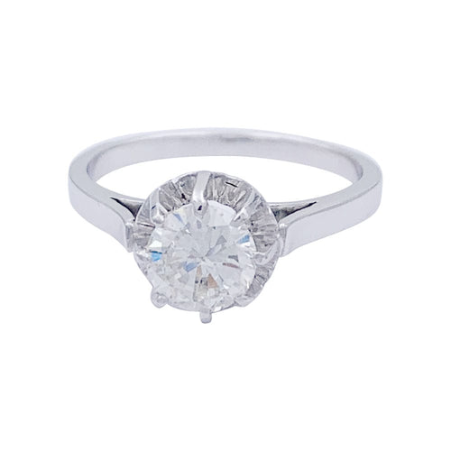 Bague 54 Bague solitaire diamant. 58 Facettes 32533