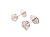 BOUCHERON diamond stud earrings 1 ct 18k white gold 58 Facettes 257001