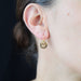 Antique rose gold sleeper earrings with fine pearls 58 Facettes 20-185