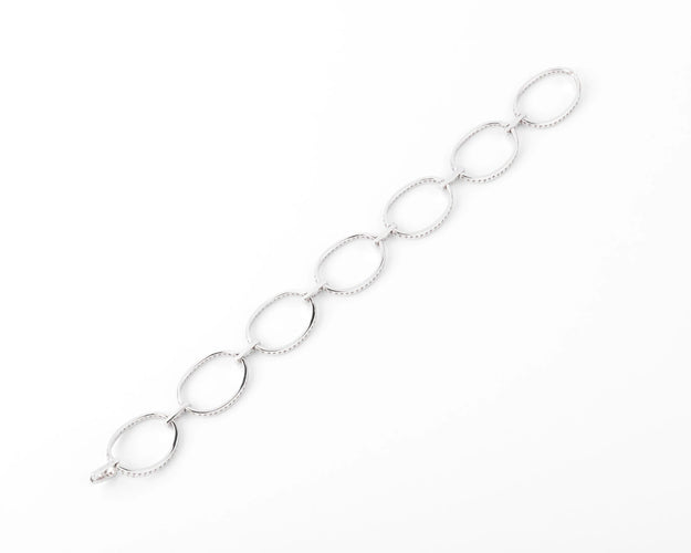 Bracelet Bracelet maillons ovales en diamant 58 Facettes
