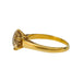 Ring 54 Solitaire yellow gold, brown diamond 1,91 cts. 58 Facettes 31293