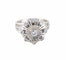 Bague BAGUE VINTAGE "FLEUR" OR & DIAMANTS 58 Facettes BO/220092 NSS