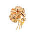 Broche Broche fleurs spinelles en or jaune 12 g 58 Facettes 216889