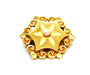Brooch Brooch Yellow gold Pearl 58 Facettes 1180577CD
